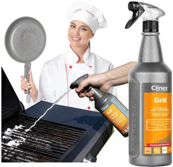  PŁYN DO CZYSZCZENIA GRILLA PIEKARNIKÓW profesjonalny CLINEX GRILL - 3 szt.