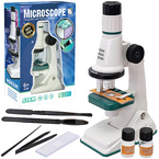 MIKROSKOP DLA DZIECI EDUKACYJNY POWIĘKSZENIE 1200x MAŁY NAUKOWIEC ASKATO