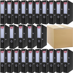 SEGREGATOR A4/75mm OFFICE PRODUCTS Z DŹWIGNIĄ PP CZARNY 25 SZTUK