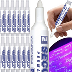 MARKER NIEWIDZIALNY SECURITY UV PISAK WODOODPORNY BEZBARWNY GRANIT - 10 szt
