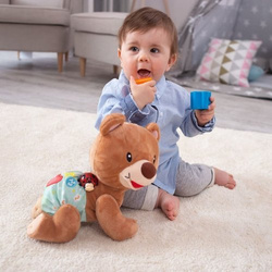 RACZKUJĄCY MIŚ TUPTUŚ VTECH INTERAKTYWNY MÓWI PO POLSKU EDUKACYJNY