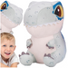 JURASSIC WORLD PLUSZAK MASKOTKA DINOZAUR PARK JURAJSKI SQUASHY BLUE RAPTOR