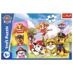 PUZZLE PSI PATROL 100 EL. PSY GÓRĄ SKY MARSHALL CHESE UKŁADANKA TREFL 15432