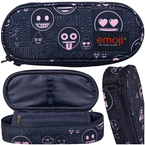 PIÓRNIK SASZETKA SZTYWNA TUBA ICONIC EMOJI PINK RÓŻOWE EMOTKI BUŹKI EMOCJE