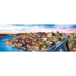 PUZZLE 500 ELEMENTÓW PANORAMA PORTO PORTUGALIA UKŁADANKA TREFL 29502