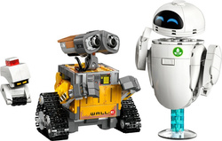 LEGO DISNEY WALL-E I EVA ROBOTY RUCHOME ELEMENTY PIXAR KLOCKI 811 el. 43279