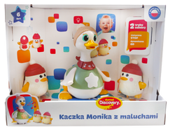 KACZKA MONIKA Z MALUCHAMI KOŁYSANKI MELODIE ŚPIEWA PO POLSKU 2 TRYBY DUMEL