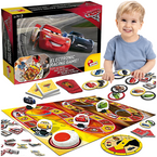 GRA PLANSZOWA ELEKTRONICZNA GRA WYŚCIGOWA AUTA CARS WYŚCIGI LISCIANI