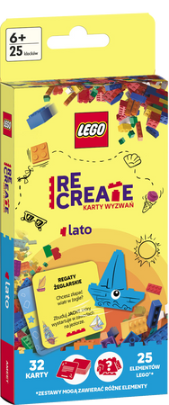 LEGO RECREATE LATO KARTY WYZWAŃ GRA KREATYWNA KLOCKI KONSTRUKCYJNE
