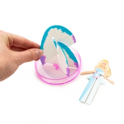 MAGICZNA SUKNIA Z KRYSZTAŁKÓW KSIĘŻNICZKI AZURE KREATYWNY EKSPERYMENT KIDEA