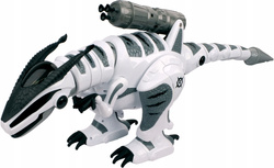 DINOZAUR T-REX ZDALNIE STEROWANY NA PILOT ROBOT 60cm CHODZI STRZELA MÓWI