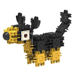 KLOCKI CLICFORMERS 74 el PIESEK EDUKACYJNE 3w1 TOREBKA DŁUGOPIS ŚWIĄTECZNY