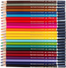 KREDKI OŁÓWKOWE AKWARELOWE 24 KOLORY I PĘDZELEK SZKOLNE ASTRA