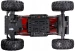 SAMOCHÓD ZDALNIE STEROWANY TERENOWY ROCK CRAWLER CZERWONY PILOT RC AUTO 