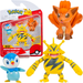 FIGURKI BITEWNE POKEMON - PIPLUP ELECTABUZZ VULPIX