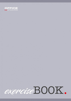 ZESZYT A5 KRATKA 60 KARTEK SZKOLNY LAMINOWANA OKŁADKA OFFICE - 8 sztuk