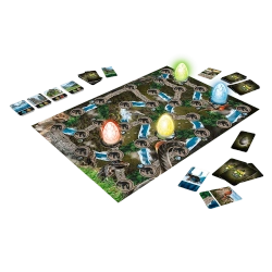 MAGAJAJA JURRASIC WORLD GRA KARCIANA RODZINNA MAGICZNE JAJKA TREFL