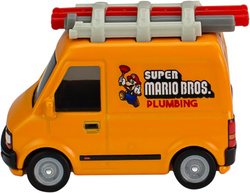 HOT WHEELS PREMIUM PLUMBER VAN SUPER MARIO BROS POP CULTURE AUTO MATTEL