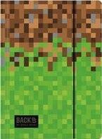 TECZKA Z GUMKĄ A4 PIXELE GAME GRA BACKUP - DERFORM