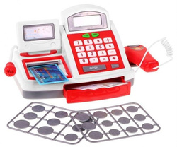 KASA SKLEPOWA SKANER CZYTNIK + AKCESORIA ZAKUPY