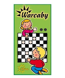 WARCABY MAŁE GRA PLANSZOWA LOGICZNA PODRÓŻNA ABINO