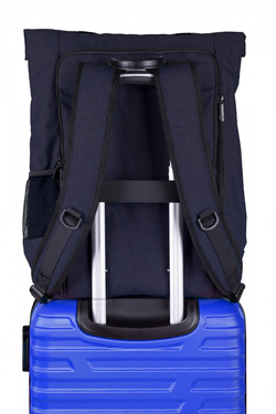 PLECAK NA LAPTOPA TABLET DONAU TRAVEL LONDON 18L GRANATOWY NIEPRZEMAKALNY