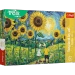 PUZZLE 100 ELEMENTÓW SPACER WŚRÓD SŁONECZNIKÓW UKŁADANKA TREFL 16560