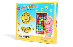 KORALIKI DO NAWLEKANIA BRANSOLETKI BIŻUTERIA EMOJI