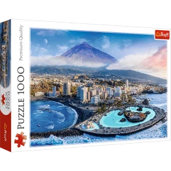 PUZZLE 1000 ELEMENTÓW WIDOK NA TENERYFĘ HISZPANIA 10791 - TREFL