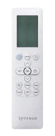 KLIMATYZATOR ŚCIENNY ROTENSO ELIS 6,8kW WiFi LED CICHY NAWIEW 4D GRZANIE
