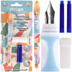 PIÓRO WYMAZYWALNE ŚCIERALNE ZE STALÓWKĄ CZYŚCIK WKŁADY RETRO STRIGO