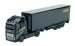 CIĘŻARÓWKA Z NACZEPĄ TIR VOLVO FH16 GLOBETROTTER METALOWY BBURAGO 1/43