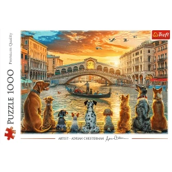 PUZZLE 1000 ELEMENTÓW PIESKI W WENECJI WŁOCHY UKŁADANKA TREFL 10944