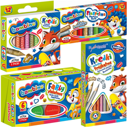 WYPRAWKA SZKOLNA BAMBINO ZESTAW PLASTYCZNY DO PRZEDSZKOLA XL