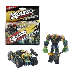 FIGURKA KOLEKCJONERSKA I POJAZD DO ZŁOŻENIA 2w1 KOMBO FORCE