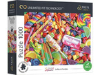 PUZZLE 1000 EL. KOLOROWE LIZAKI I CUKIERKI CANDY SŁODYCZE 10701 TREFL PRIME