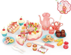 DUŻY TORT DO KROJENIA, AKCESORIA ŚWIATŁO I DŻWIĘKI