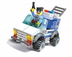 KLOCKI BLOCKI MYPOLICE PATROL POLICJA 2W1 KB0656