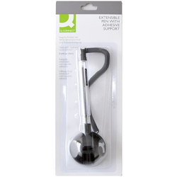 DŁUGOPIS NA SPRĘŻYNCE MOCOWANY PRZYKLEJANY 0,7mm Q-CONNECT - 10 szt.