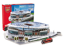 MODEL STADIONU EMIRATES STADIUM ARSENAL PUZZLE 3D