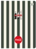 ZESZYT SZKOLNY A5 W KRATKĘ 80 KARTEK 70g COCA COLA JAPAN INTERDRUK