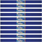 BIBUŁA MARSZCZONA BAMBINO 50x200cm OZDOBNA CHABROWY 10 sztuk