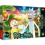 PUZZLE 1000 ELEMENTÓW PREMIUM PLUS RICK I MORTY UKŁADANKA 10838 TREFL