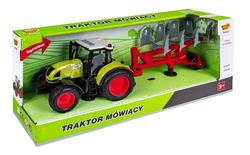 TRAKTOR Z PŁUGAMI INTERAKTYWNY CIĄGNIK SMILY PLAY