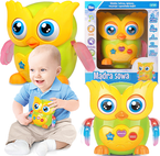 ZABAWKA INTERAKTYWNA MĄDRA SOWA EDUKACYJNA OPOWIADA WIERSZYKI BAJKI PL