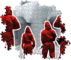 PUZZLE 1000 LA CASA DE PAPEL DOM Z PAPIERU NETFLIX CLEMENTONI