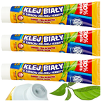 KLEJ SZKOLNY BIAŁY W TUBIE 45ml O ZAPACHU ZIELONEJ HERBATY ASTRA - 3 sztuki