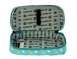 PIÓRNIK SASZETKA SZTYWNA ORGANIZER KWIATY RÓŻE