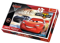 PUZZLE PISTON CUP AUTA CARS DISNEY 100 EL - TREFL
