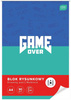 BLOK RYSUNKOWY BIAŁY A4/50 KARTEK INTERDRUK 90G GAME OVER